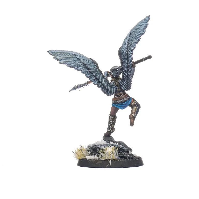 Valkyries Heroine_C (w/spear) — Shieldwolf Miniatures